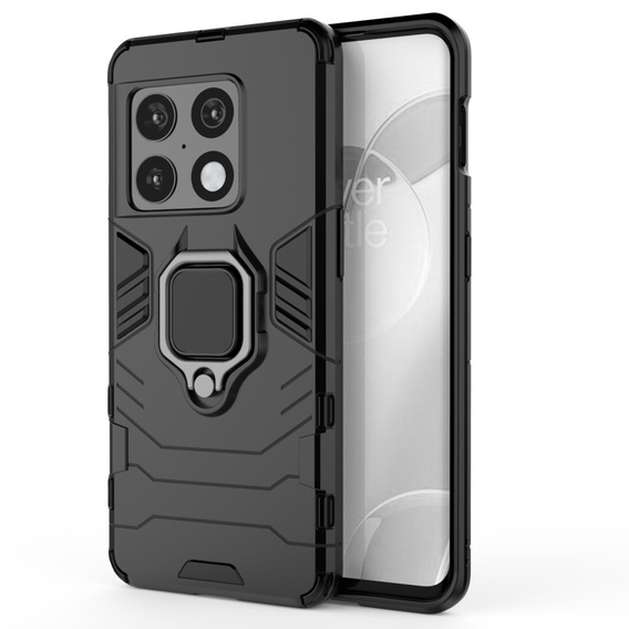 Etui do OnePlus 10 Pro 5G, Kickstand Ring, czarne