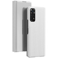 Etui do Xiaomi Redmi Note 11 / 11S, Clear View, srebrne