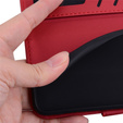 Etui Wallet do Samsung Galaxy A13 4G, Cat, Red