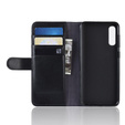 Etui z klapką do Samsung Galaxy A50/A50S/A30S, Leather Flexi Book, czarne