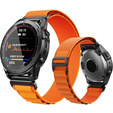 Pasek Nylonowy Quickfit do Garmin Fenix 5/6/6 PRO/7 Forerunner 965/955/945, Pomarańczowy