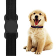 Etui do Apple AirTag 2 / 1, na obroże psa kota, Anti-lost Pet Dog, Czarne