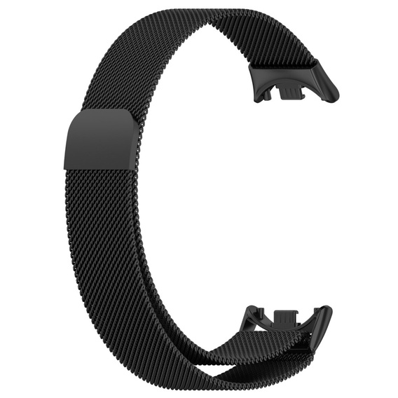 Pasek Bransoleta Milanese do Xiaomi Smart Band 10 / 9 / 8, Czarny