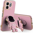 Etui do Infinix Hot 50i 4G, Astronaut, fioletowe