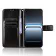 Etui z klapką do OnePlus Nord 5, Crazy Horse Wallet, czarne