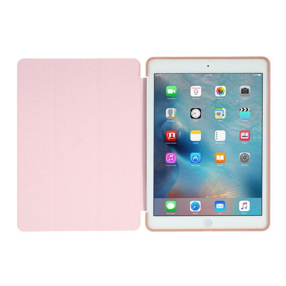 Etui do iPad 9.7" 2018/2017 (6/5 gen.), Smartcase, różowe rose gold