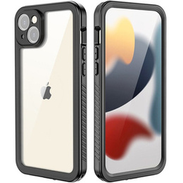 Etui Wodoodporne IP68 do iPhone 15 Plus, Redpepper, czarne