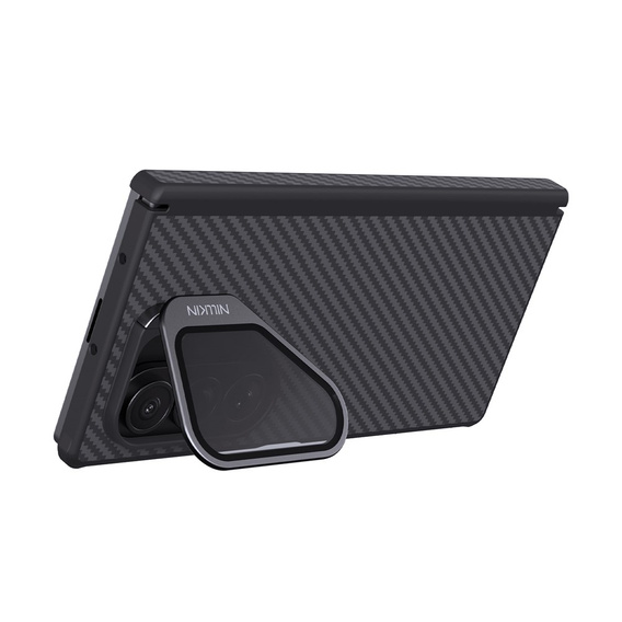 Etui do Samsung Galaxy Z Fold7 5G, pancerne Nillkin, do Magsafe - czarne