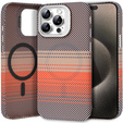 Etui do iPhone 15 Pro Max, Frame Kickstand, do MagSafe, Sunset Grey