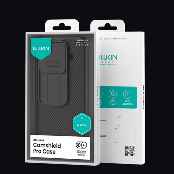 Etui NILLKIN do Xiaomi 15T Pro, Camshield Pro, czarne