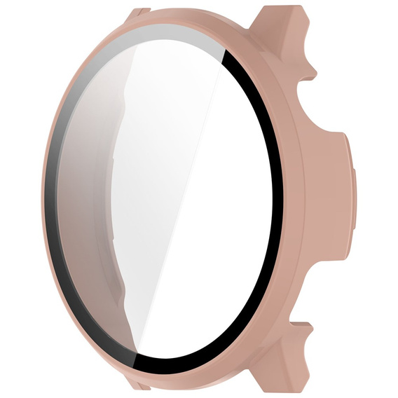 2w1 Etui + Szkło Hartowane do Garmin Venu 4 41mm, różowe