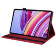 Etui do Xiaomi Redmi Pad Pro / Xiaomi Poco Pad, Classic, z miejscem na rysik, czerwone