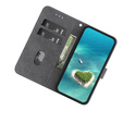 Etui z klapką do Infinix Hot 40i, Wallet, Rose czarne