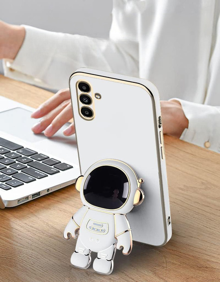 Etui do Samsung Galaxy A36 5G, Astronaut, białe
