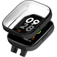 2w1 Etui Silikonowe z Osłoną na Ekran do Xiaomi Redmi Watch 3, Czarne