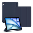 Etui do iPad Air 13" 2025/2024 (7/6 gen.), Smartcase z miejscem na rysik, granatowe