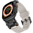 Pasek ERBORD ProTech do Apple Watch 1/2/3/4/5/6/7/8/9/10/11/SE Ultra 1/2/3 42/44/45/46/49mm, Biały