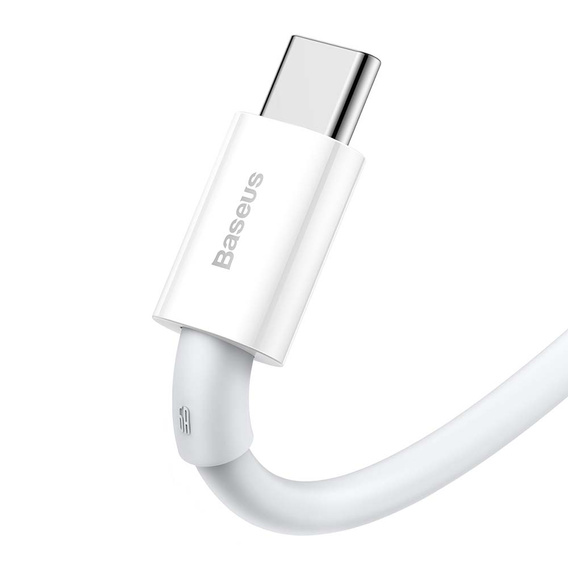 Baseus kabel Superior USB - USB-C 2,0 m 66W - biały
