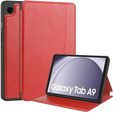 Etui do Samsung Galaxy Tab A9, Business Card, czerwone