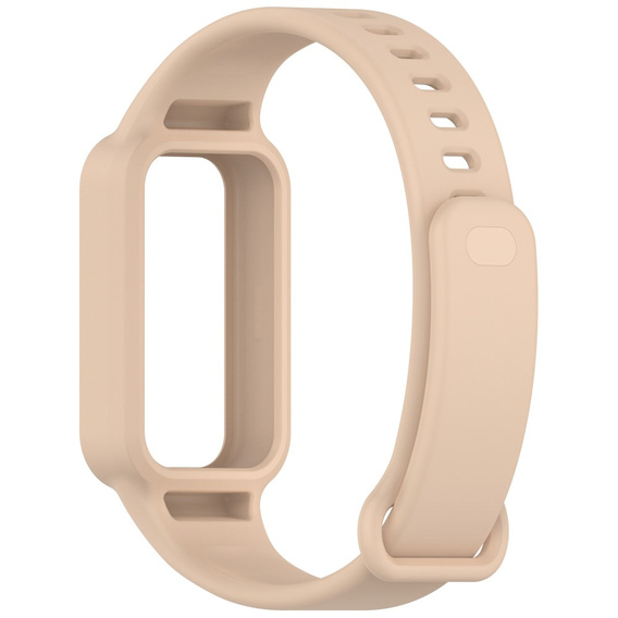 3x Pasek Silikonowy do Xiaomi Smart Band 9 Active / Xiaomi Redmi Band 3, Różowy, Niebieski, Fioletowy