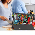 Etui do iPad Pro 13" 2024 (7 gen.), Smartcase, graffiti