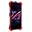 Etui pancerne do Asus ROG Phone 6 5G, Aluminum Alloy, czarne / czerwone