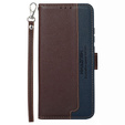 Etui Wallet do Motorola Moto G52 / G82 5G, KHAZNEH RFID, Dual Color, Brown