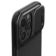 Etui SPIGEN do iPhone 15 Pro Max, Optik Armor MagSafe, Czarne