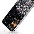 Etui do Oppo Reno8 T, Glittery, czarne