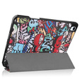 Etui do iPad Air 11" 2025/2024 (7/6 gen.), Smartcase, graffiti