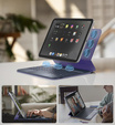 Etui z klawiaturą do iPad 11" 2025 A16 (11 gen.) / iPad 10.9" 2022 (10 gen.), Dexnor Magnetic Keyboard Touchpad, fioletowe