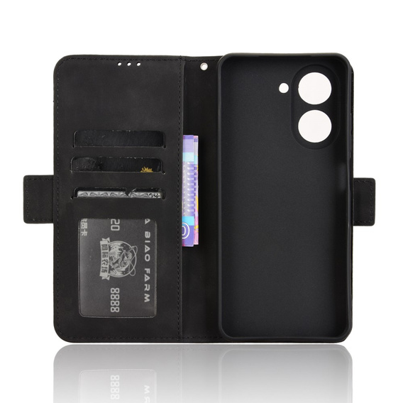 Etui z klapką do Xiaomi Redmi A5, Card Slot, czarne