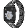 Bransoleta do Apple Watch 1/2/3/4/5/6/7/8/9/SE/Ultra/Ultra 2 42/44/45/49mm, Czarna