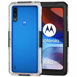 Etui Wodoodporne IP68 do Motorola Moto E7 Power / E7i Power, Czarne