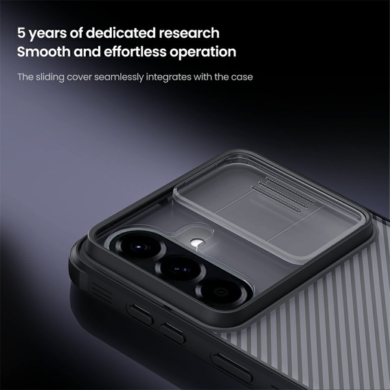 Etui NILLKIN do Samsung Galaxy A57 5G, Camshield Pro, przezroczyste / czarne