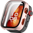 2w1 Etui + Szkło Hartowane do Huawei Watch Fit 4 Pro, Różowe