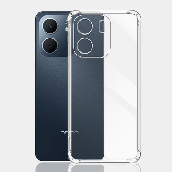 Etui do Oppo A5x, Dropproof, przezroczyste