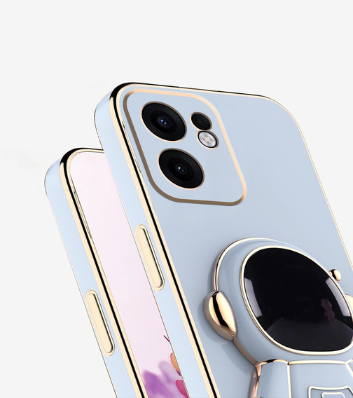 Etui do Oppo Reno 13F / Oppo Reno 13FS, Astronaut, niebieskie