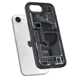 Etui Spigen do Iphone 16E,  MagSafe Ultra Hybrid, Zero One czarne + Szkło Hartowane 9H