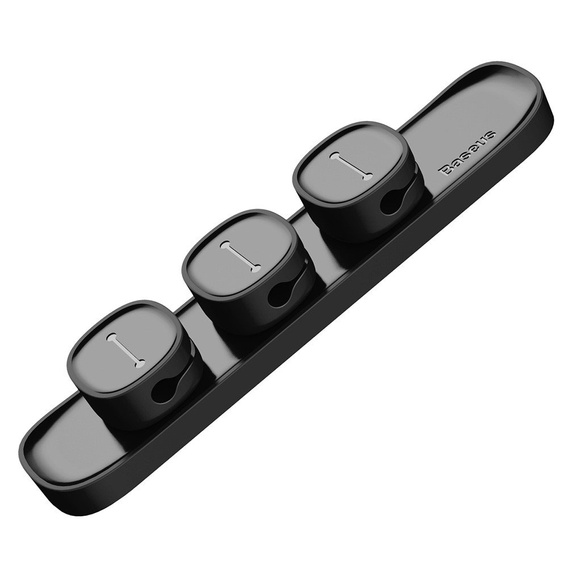 Baseus Peas Cable Clip uchwyty magnetyczne haczyki - Black