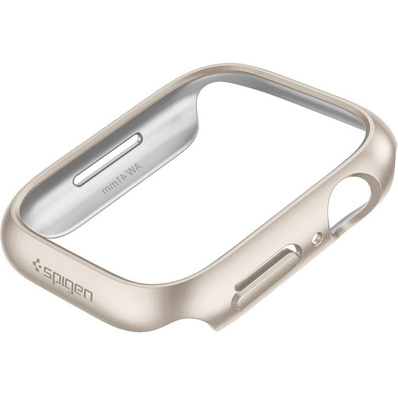 Etui SPIGEN Thin Fit do Apple Watch 7/8 41MM, Beżowe