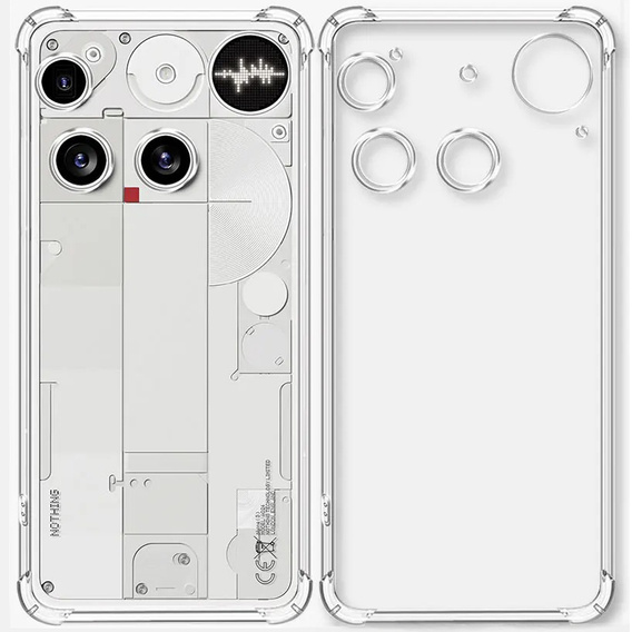 Etui do Nothing Phone 3 5G, Dropproof, przezroczyste