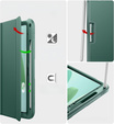 Etui ochronne do iPada 11" 2025 A16 (11 gen.) / 10.9" 2022 (10 gen.), Suritch Full Body, zielone