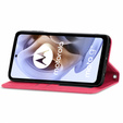 Etui Wallet do Motorola Moto G31 / G41, Vintage Style Smooth, Red