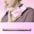 Etui do Samsung Galaxy A17 5G, Electro MagSafe, różowe rose gold