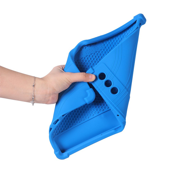 Etui silikonowe do Lenovo Yoga Tab Plus 12,7", Impact, pancerne, granatowe