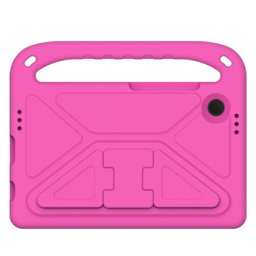 Etui dla dzieci do Samsung Galaxy Tab A9, dziecięce z uchwytem, Różowe