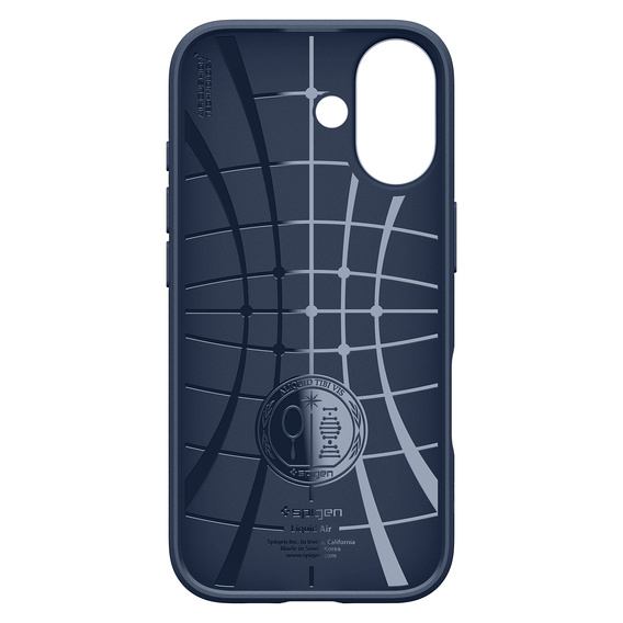 Etui Spigen do iPhone 17, Liquid Air, Navy Blue