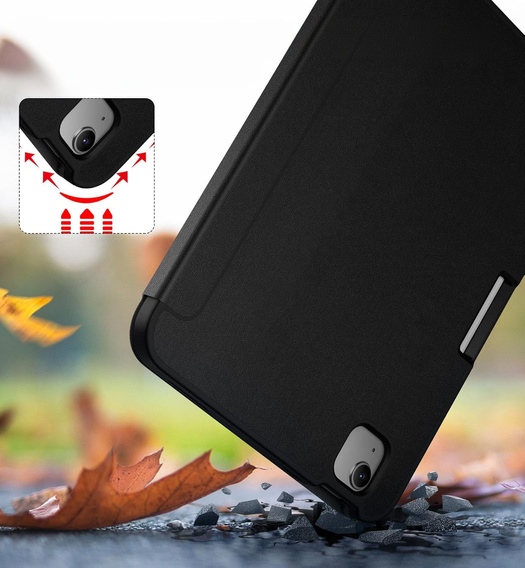 Etui ochronne do iPad 11" 2025 A16 (11 gen.) / 10.9" 2022 (10 gen.), Suritch Full Body, czarne