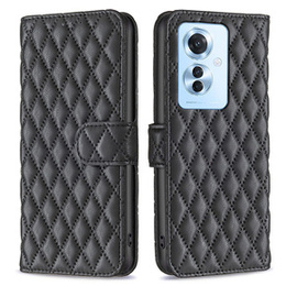Etui z klapką do Oppo Reno 11F 5G, Wallet, BINFEN COLOR, czarne